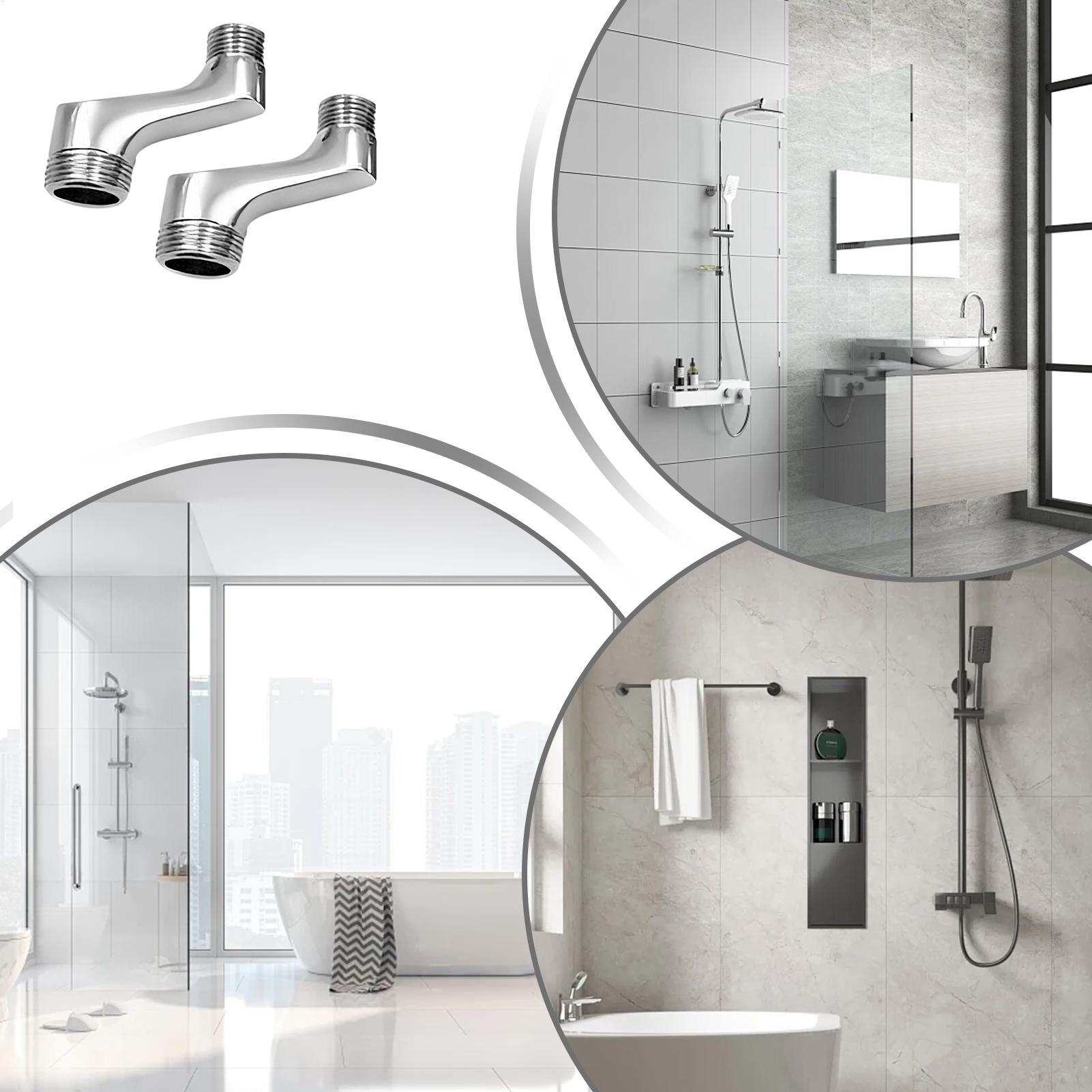 Shower Faucet Adapter Adjustab - Home Improvement Kitchen บทวิจารณ์และราคา